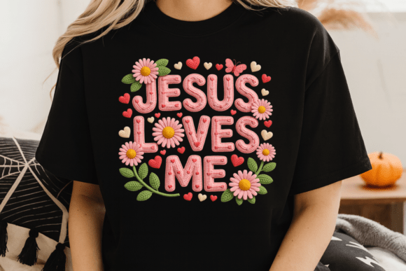 Download Jesus Loves Me PNG Crochet Christian - Premium Resources