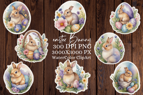 Download Easter Printable Stickers, Easter Png - Premium Bundle